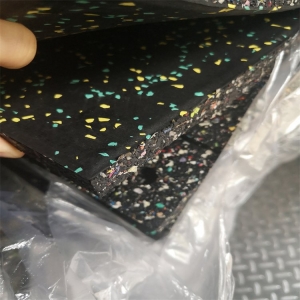 小区游乐场拼装橡胶地板厂家 健身房减震垫
